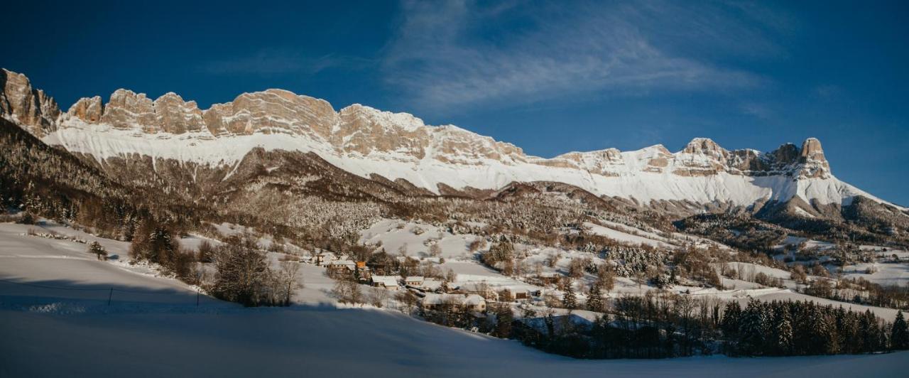 Eterpa Les Chalets De Pre Clos En Vercors Saint-Andéol المظهر الخارجي الصورة