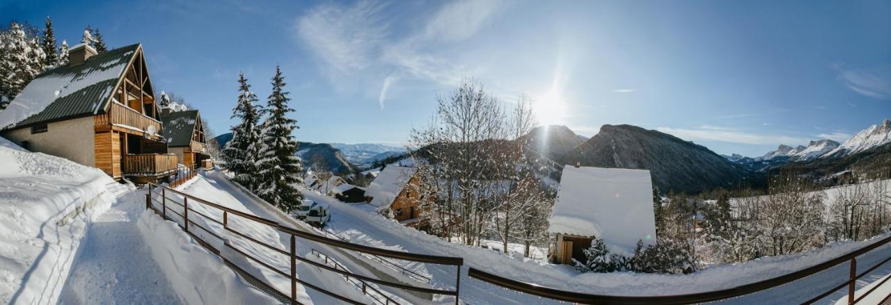 Eterpa Les Chalets De Pre Clos En Vercors Saint-Andéol المظهر الخارجي الصورة