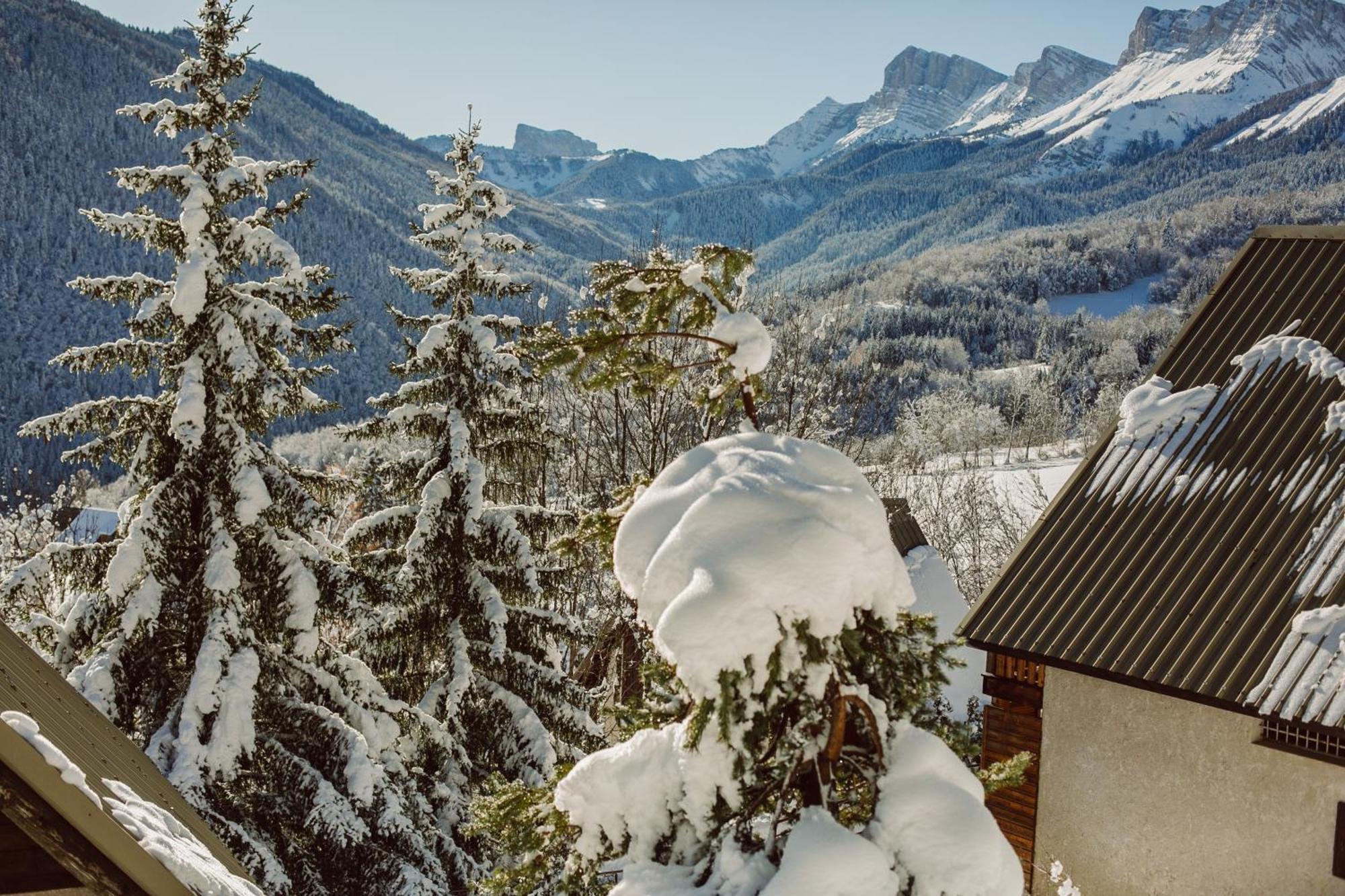 Eterpa Les Chalets De Pre Clos En Vercors Saint-Andéol المظهر الخارجي الصورة