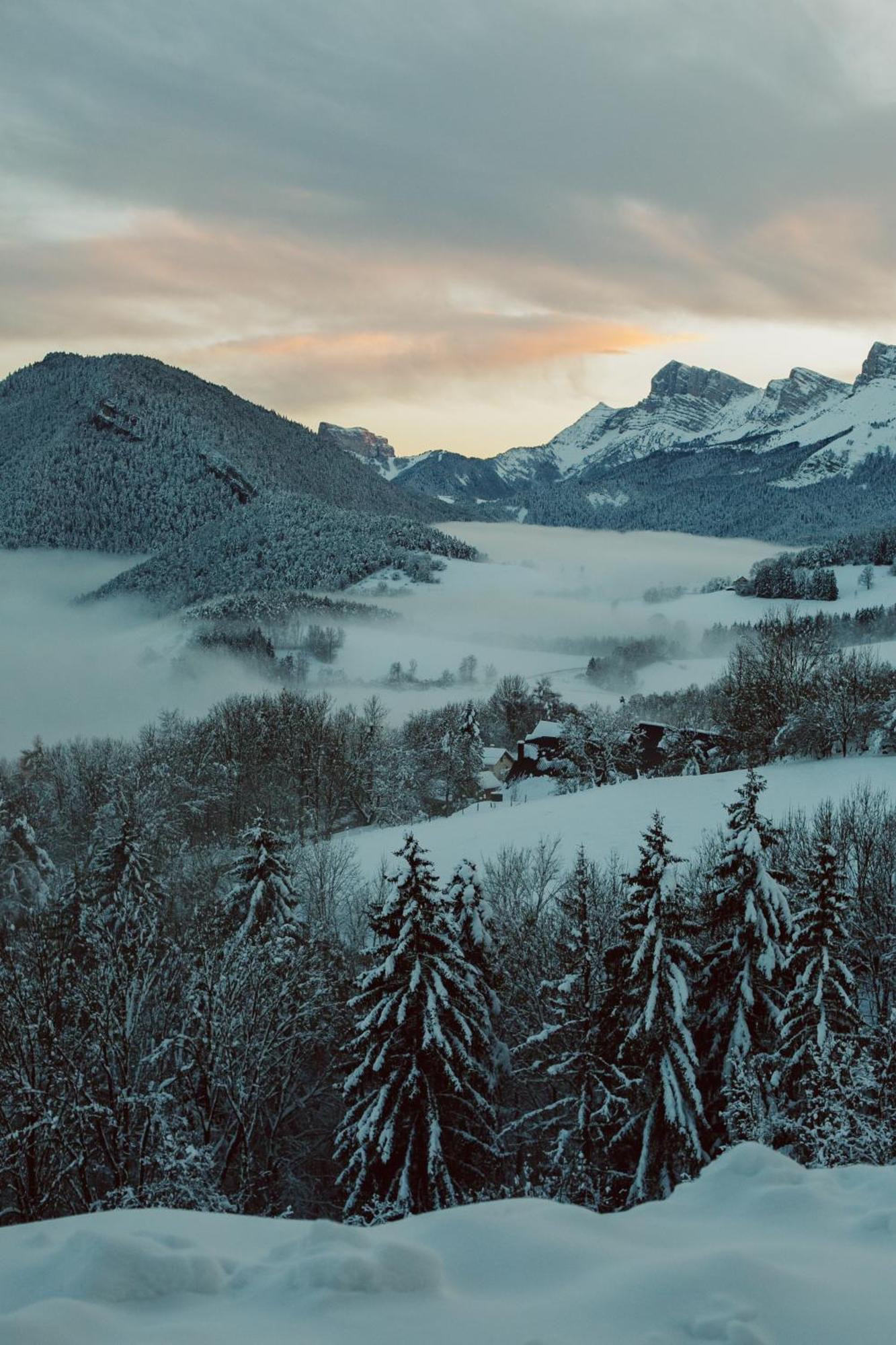 Eterpa Les Chalets De Pre Clos En Vercors Saint-Andéol المظهر الخارجي الصورة