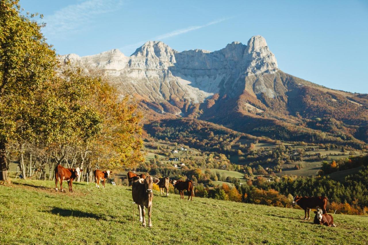 Eterpa Les Chalets De Pre Clos En Vercors Saint-Andéol المظهر الخارجي الصورة